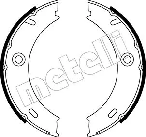 Brake Shoe Set, parking brake (53-0240)