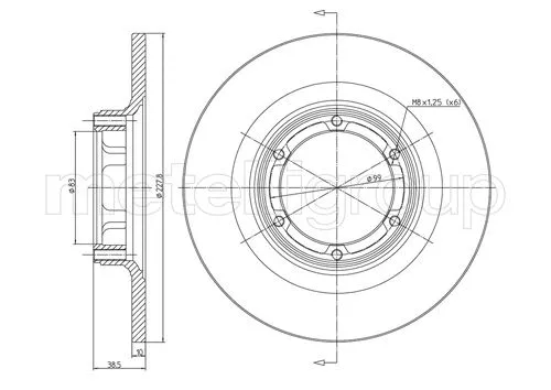 Brake Disc (23-0026)