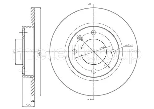 Brake Disc (23-0217)