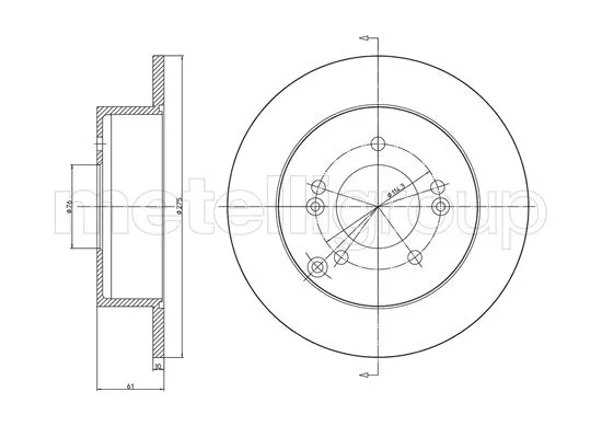 Brake Disc (23-1193C)