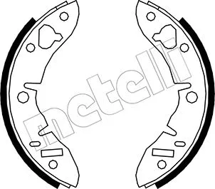Brake Shoe Set (53-0004)