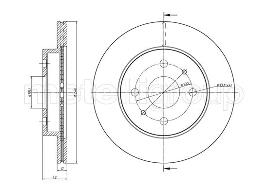 Brake Disc (23-0923C)