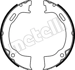 Brake Shoe Set, parking brake (53-0146)