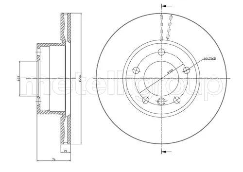 Brake Disc (23-0396C)