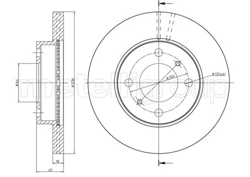 Brake Disc (23-0505C)