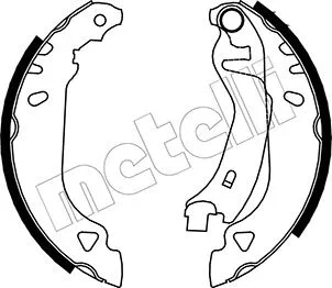 Brake Shoe Set (53-0066)