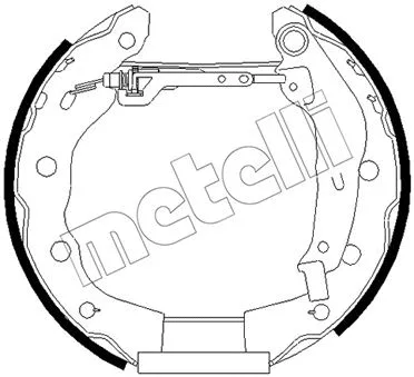 Brake Shoe Set (51-0485)
