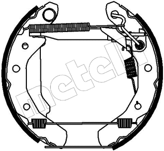 Brake Shoe Set (51-0185)