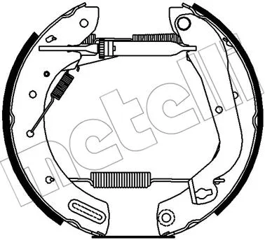 Brake Shoe Set (51-0255)