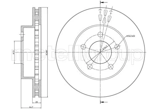 Brake Disc (23-0781C)