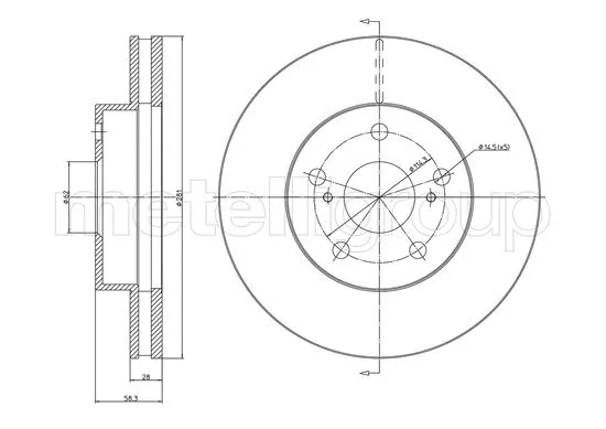 Brake Disc (23-1567C)