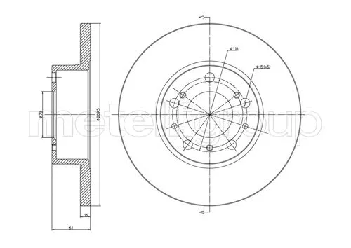 Brake Disc (23-0161)