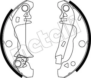 Brake Shoe Set (53-0339Y)