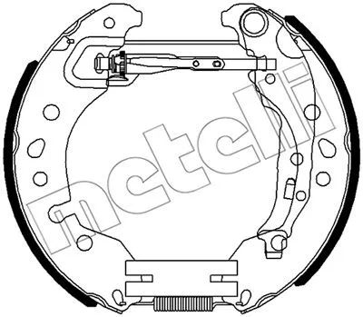 Brake Shoe Set (51-0516)