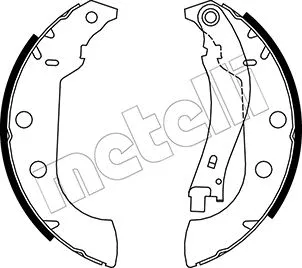 Brake Shoe Set (53-0327)