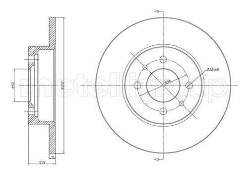 Brake Disc (23-0083)