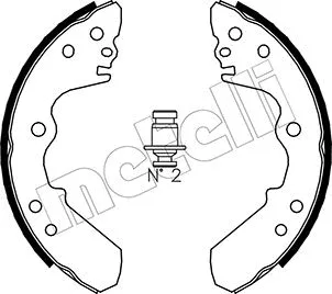 Brake Shoe Set (53-0310)