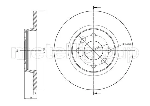 Brake Disc (23-0864C)