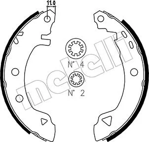 Brake Shoe Set (53-0346)