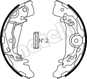 Brake Shoe Set (53-0181)