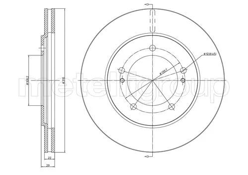 Brake Disc (23-0697)