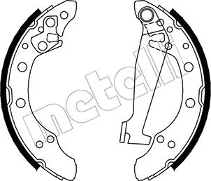 Brake Shoe Set (53-0468)