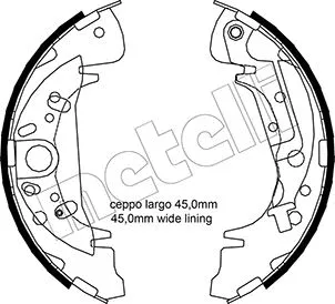 Brake Shoe Set (53-0172Y)
