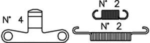 Accessory Kit, brake shoes (K383)