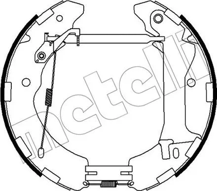 Brake Shoe Set (51-0493)