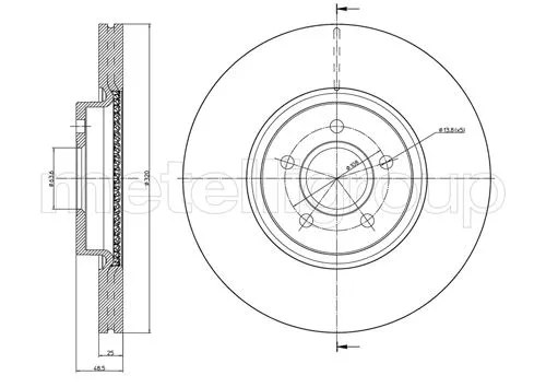 Brake Disc (23-0892C)