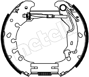 Brake Shoe Set (51-0222)