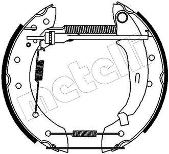 Brake Shoe Set (51-0134)