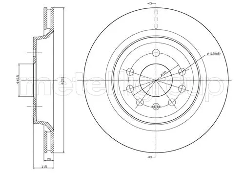 Brake Disc (23-0682C)