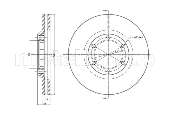 Brake Disc (23-1238)