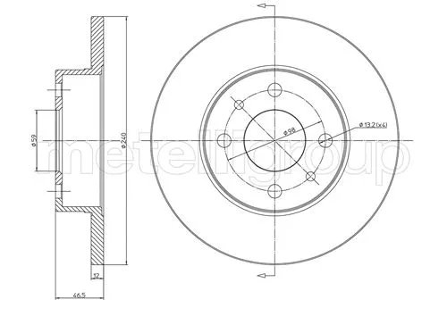 Brake Disc (23-0156)