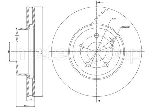 Brake Disc (23-0602C)
