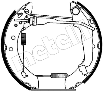 Brake Shoe Set (51-0173)