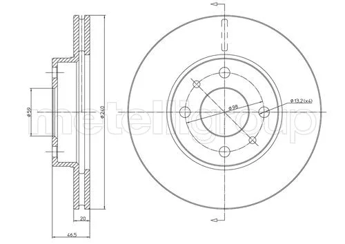Brake Disc (23-0157)