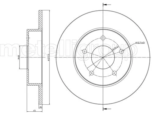 Brake Disc (23-0762C)
