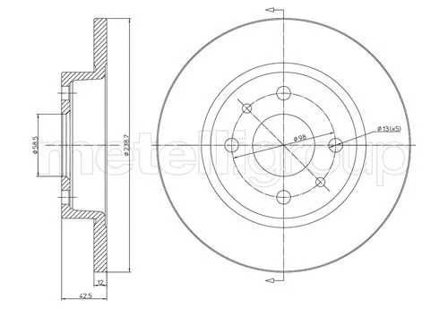 Brake Disc (23-0205)