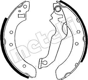 Brake Shoe Set (53-0106)