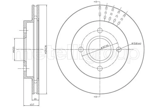 Brake Disc (23-0317)