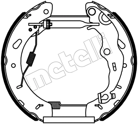 Brake Shoe Set (51-0536)