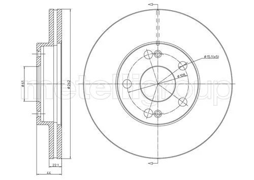 Brake Disc (23-0466)