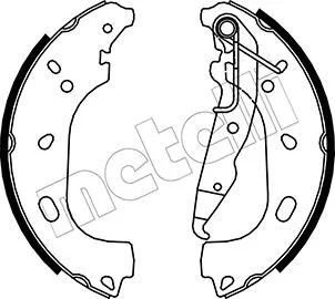 Brake Shoe Set (53-0319)