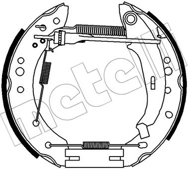 Brake Shoe Set (51-0342)
