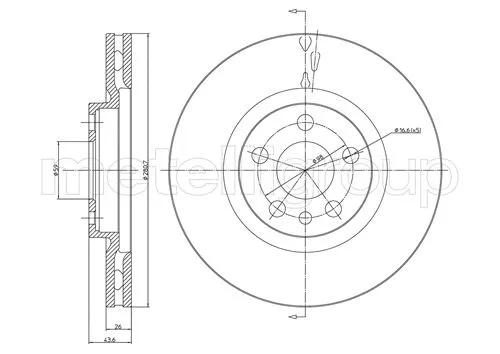 Brake Disc (23-0338)