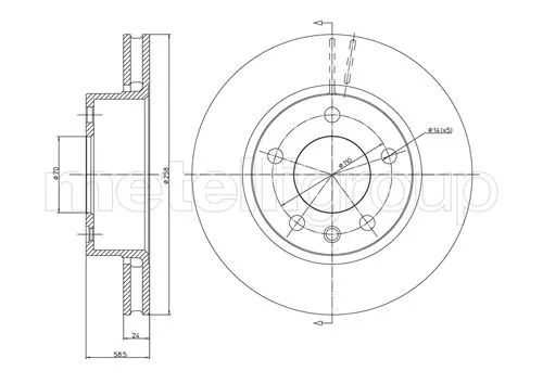 Brake Disc (23-0194)