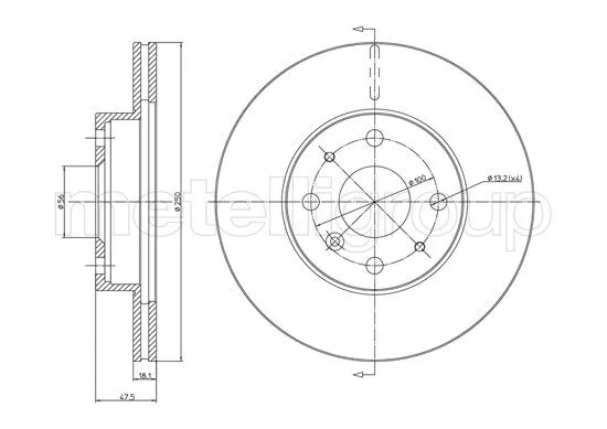Brake Disc (23-1549)