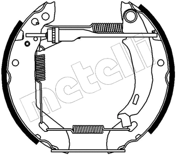 Brake Shoe Set (51-0040)
